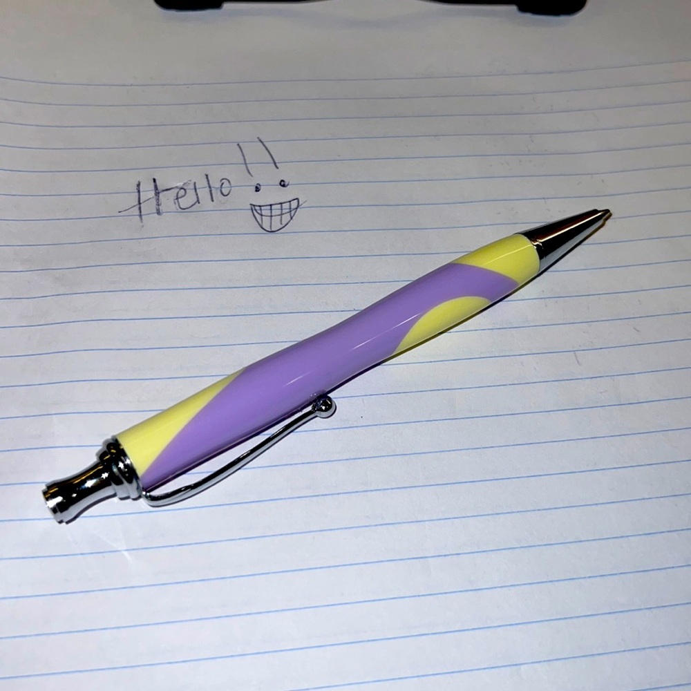 Pastel Colored Fancy Pen